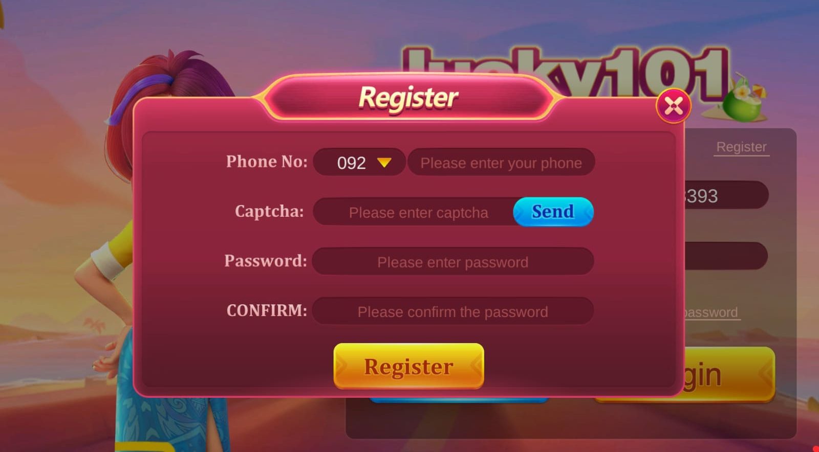 Lucky-101-Login